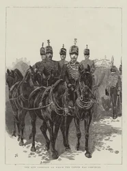 The Gun Carriage on which the Coffin was Conveyed